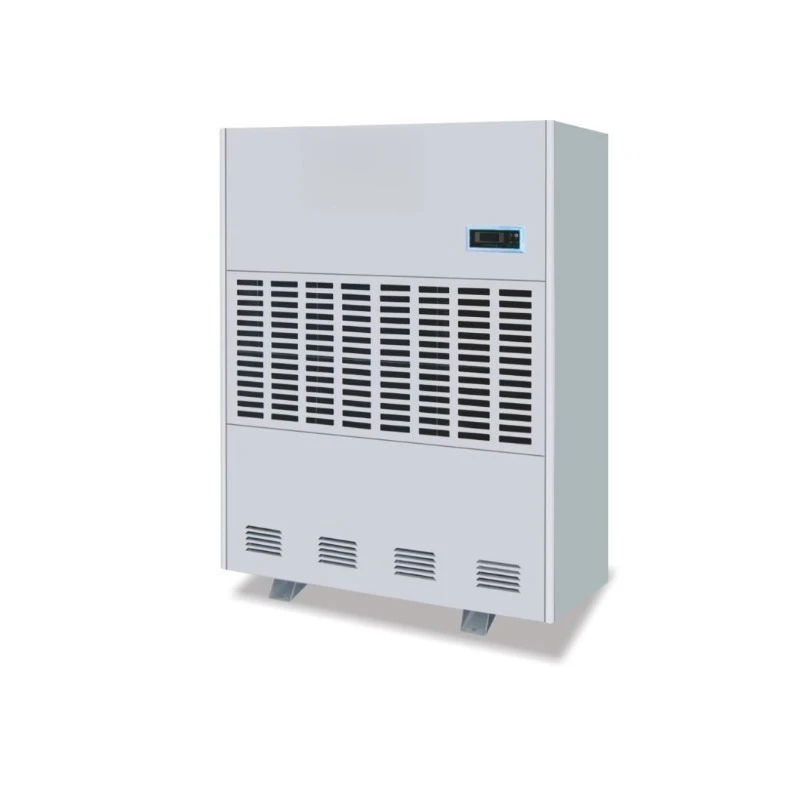 New Large Capacity 480L/D Industrial Dehumidifier | Temperature & Humidity Adjustable 2000W Floor/Wall-Mount Digital Display