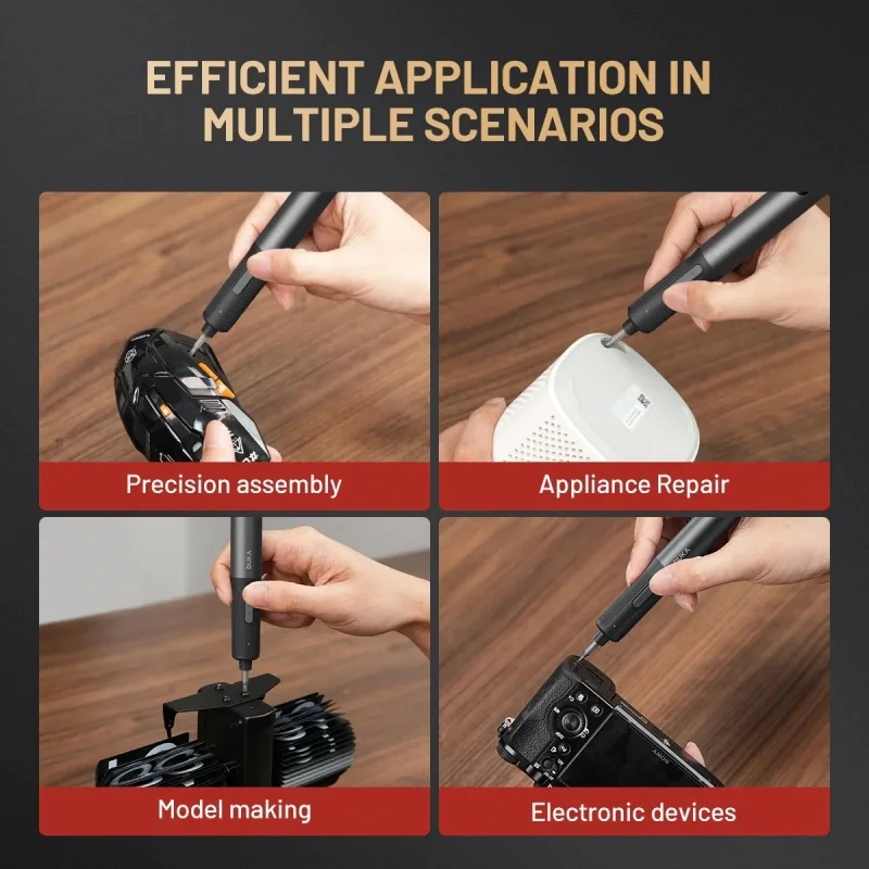 95 in1 Mini Precision Electric Screwdriver Tool Set Magnetic Bit DIY Grade Cordless E-Screwdriver Set for RepairDisassembly Tool