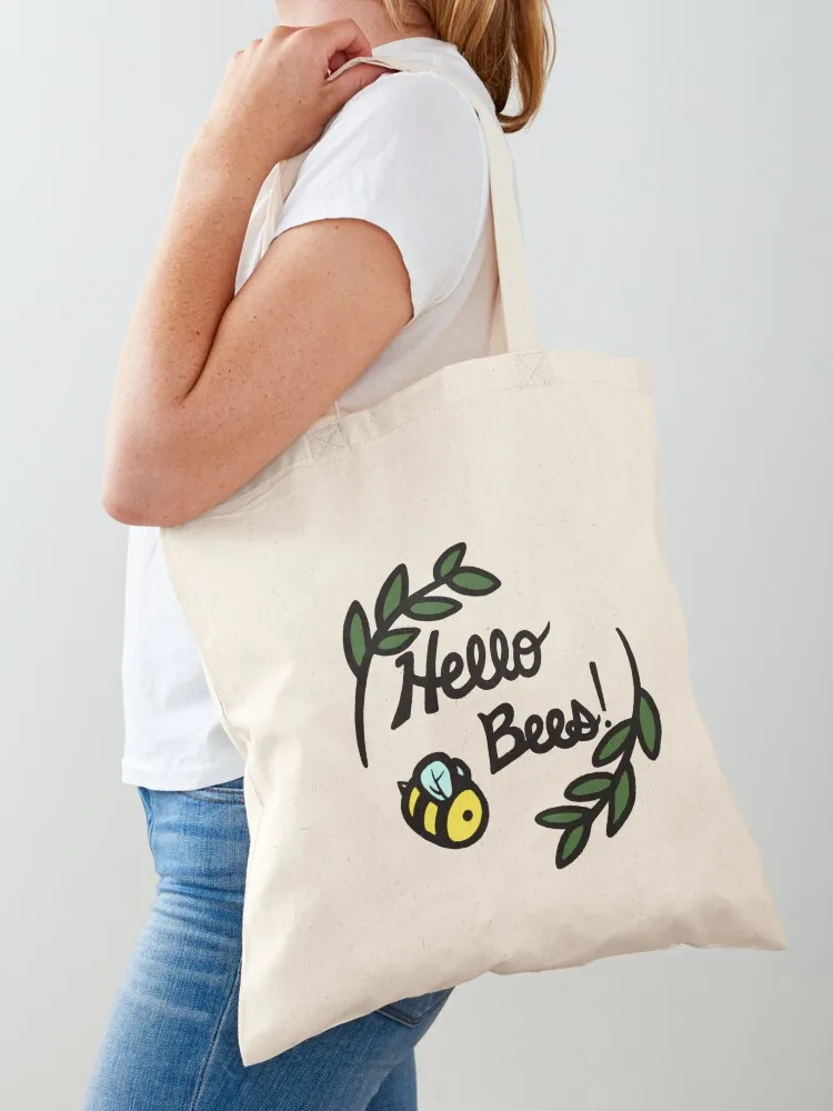 Hello Bees! Tote Bag Shopper Women's bag Fabric bag tote woman