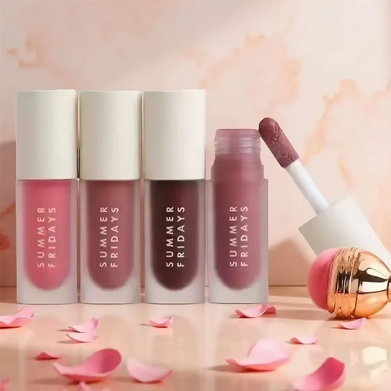 2025 Fridays estivi di lusso Balsamo per labbra Idratante Levigante Labbra morbide Cosmetici Zucchero rosa Ciliegia Vaniglia Beige Trucco Cura delle labbra