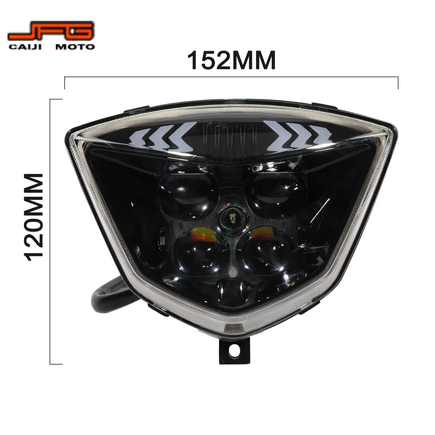 Motorcycle Lampwick Driving Lamps head light Light For GAS EC 250 300 EX300 Electric Dirt Bike