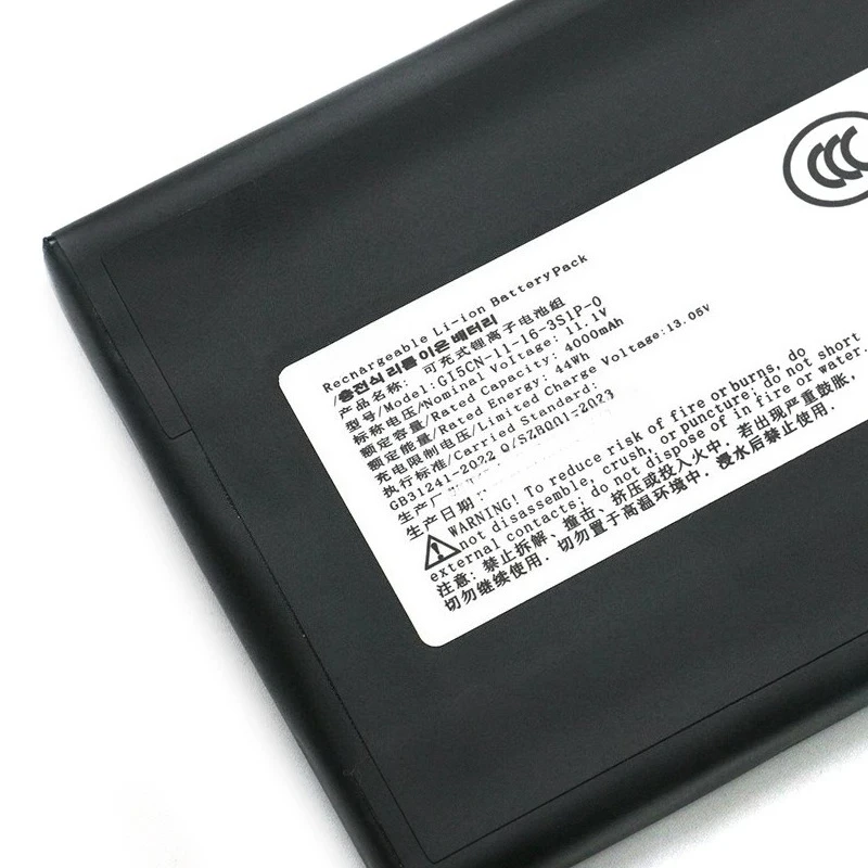 .。for Mechanical Revolution, Deep Sea Titan X1 X2 Battery GI5KN GI5CN.。