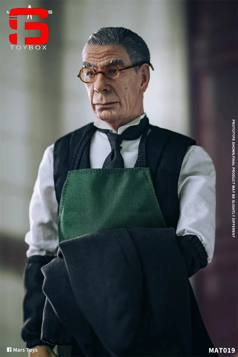 ألعاب المريخ MAT019 1/6 مدبرة المنزل القديمة MR.A عمل الشكل 12 بوصة الذكور الجندي عمل تمثال مجموعة كاملة نموذج تحصيل #6