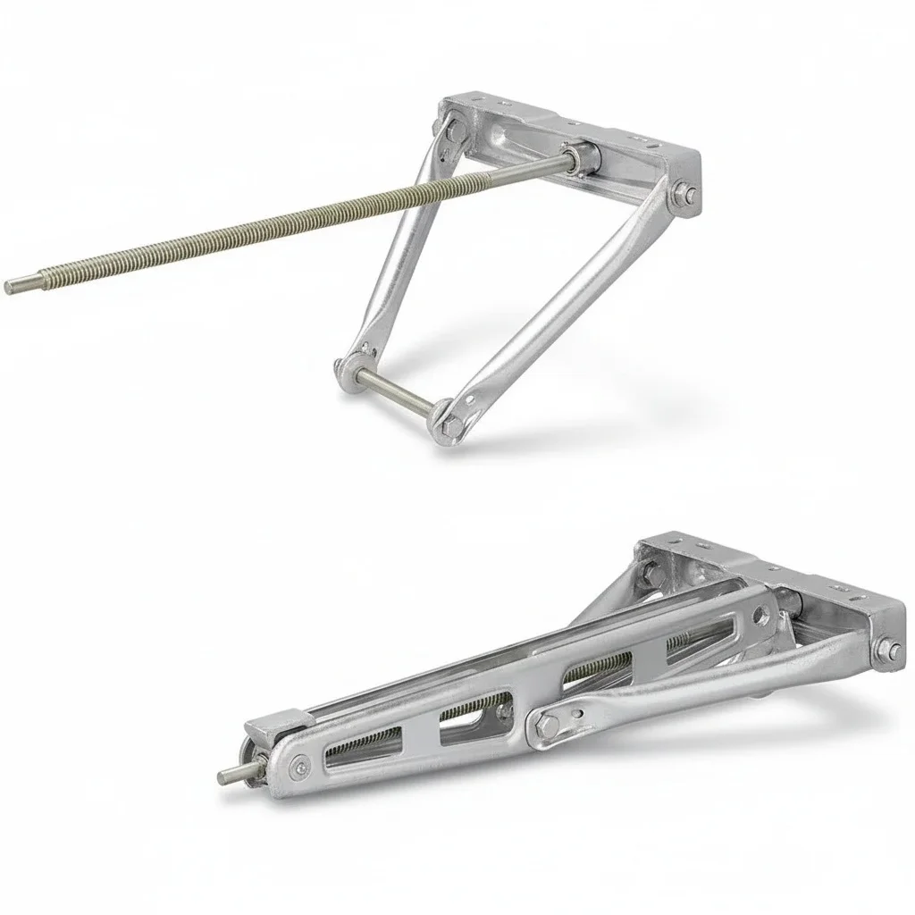 Trailer Outrigger, Steel RV Stabilizer Jack, Drop Leg Jack, Custom Adjustable Caravan Steady Jack for RVs, Campers, Motorhomes
