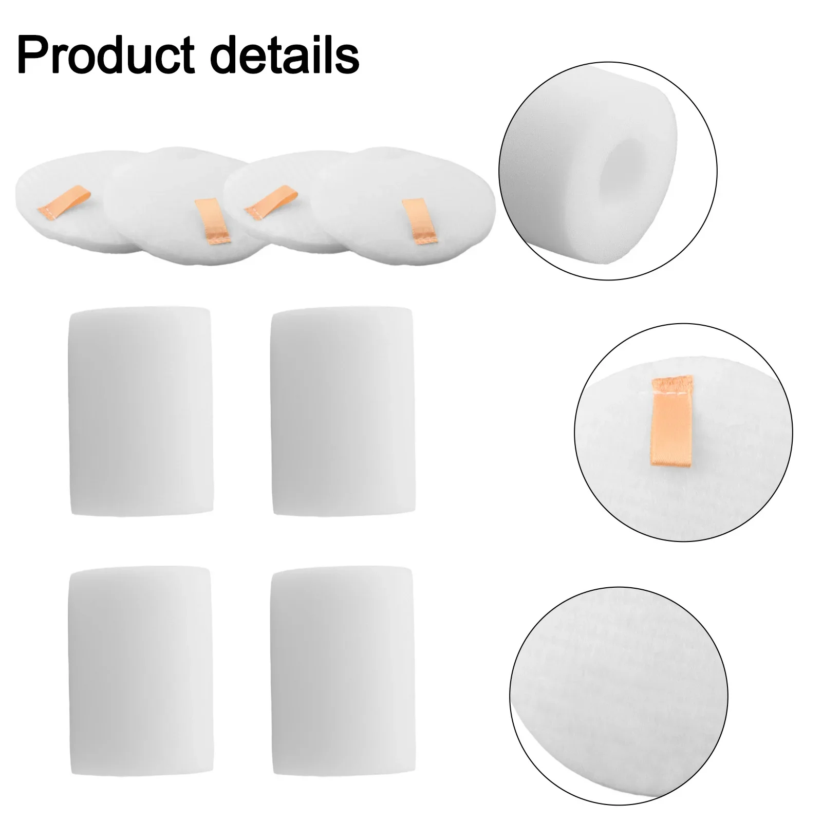 أداة التنظيف مجموعة مرشحات اللباد مجموعة رغوة العلامة التجارية الجديدة بسهولة إزالة استبدال عالية الجودة لسمك القرش AI AV2501S