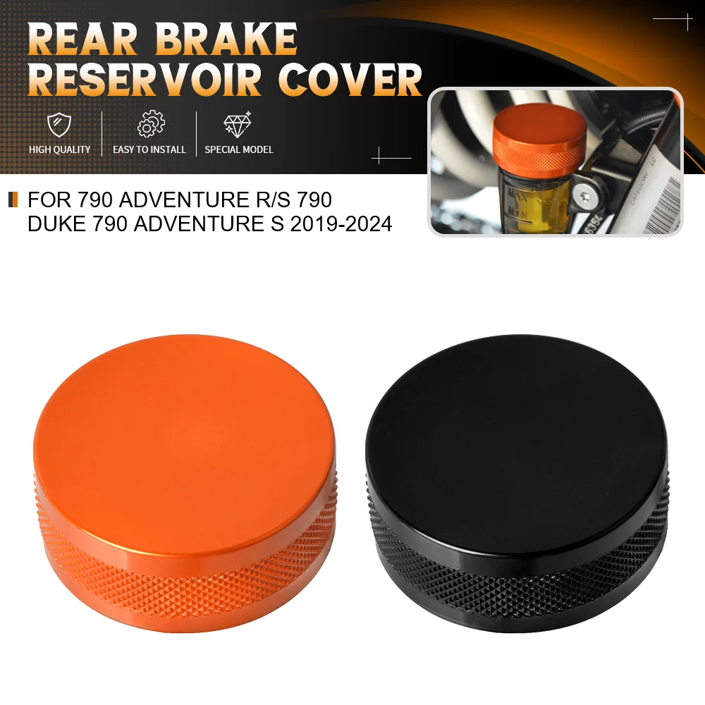 

For 790 Adventure R/S 790 DUKE 790 Adventure S 2019-2024 Motorcycle Accessories Rear Fluid Brake Master Cylinder Reservoir Cover