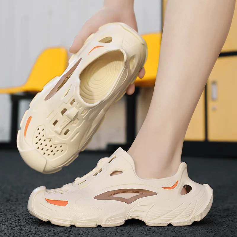 

New Men's EVA Clogs | Outdoor Sports Beach Sandals Slip-On Wading Shoes Soft Sole Non-Slip Wear-Resistant Casual Water Shoes