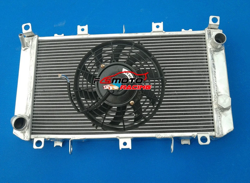 

Aluminum Radiator + Fan For KAWASAKI Z1000 ZR1000A 2003-2006 2004 2005 03 04 05 06