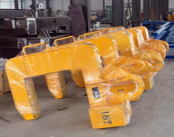 10 طن 25 طن لفائف معدات الرفع المشبك C هوك أجزاء الرافعة