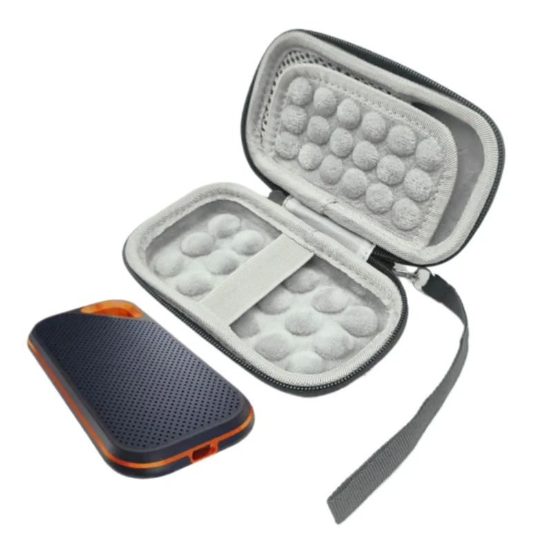 Waterproof and Dustproof SSD Carrying Case for E81 SSD Portables SSD Protections for File