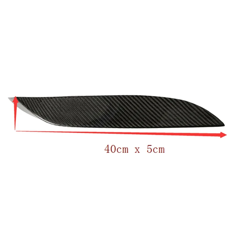 FBIL-السيارة المصد الأمامي الجانب الفاصل Canards الشفاه المفسد لسيارات BMW F80 M3 F82 F83 2015-2018 أجزاء ألياف الكربون الحقيقية