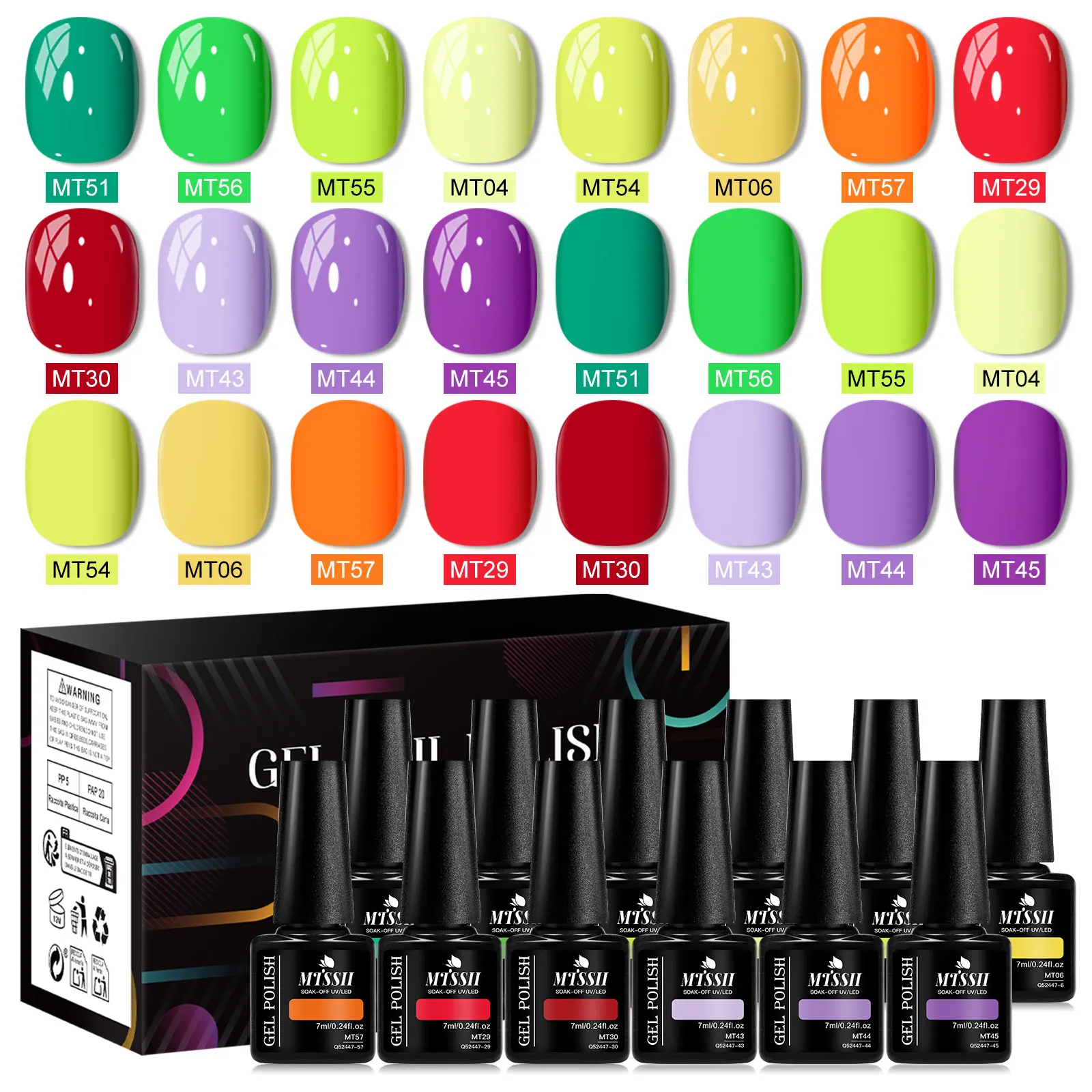 

Набор гель-лаков для ногтей HEMA Free, полуперманентный замачиваемый УФ-гель-лак, украшение для дизайна ногтей, летние принадлежности для ногтей, сделай сам