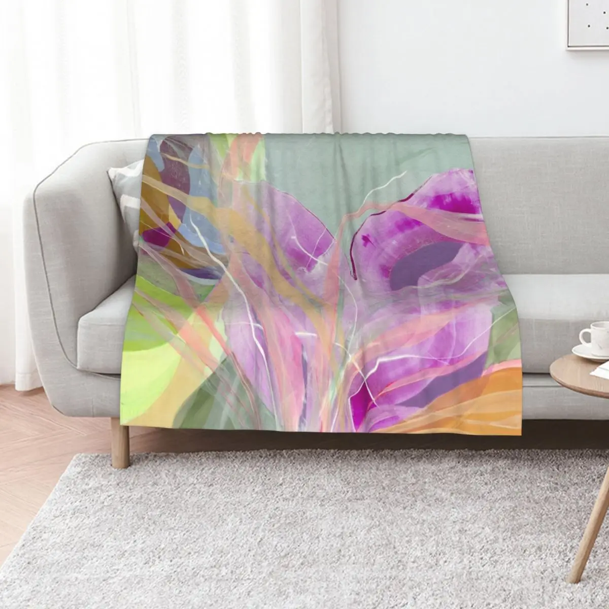 Bird of Paradise Throw Blanket decorative Decorative Beds Baby Soft warm winter Furry Blankets