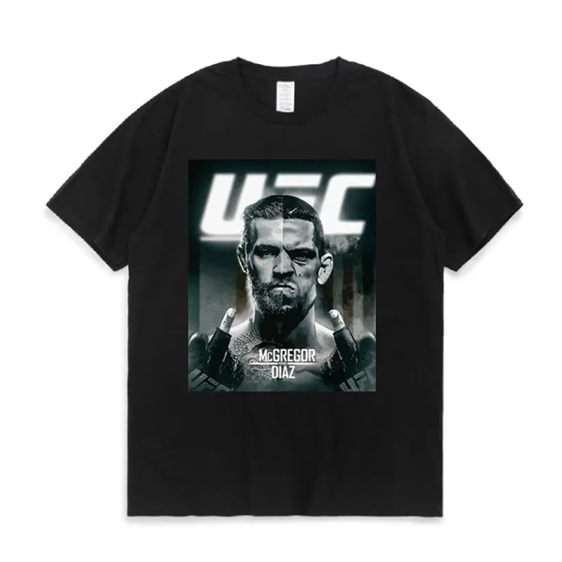 

Funny MMA Fighting Poster Connor McGregor T-Shirt 100% Cotton O-Neck Summer Short Sleeve Casual Mens T-shirt Size S-3XL