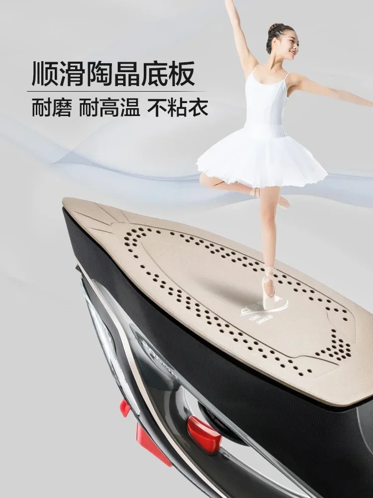 220V Powerful Handheld Electric Iron with Steam Function for Home and Travel