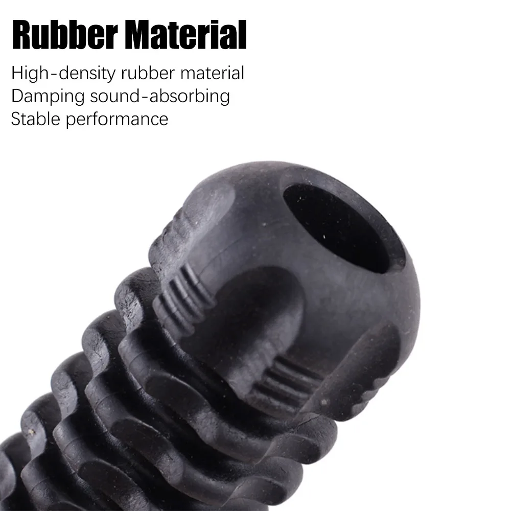 Rubber Archery Bow Stabilizer Shock Dampening Universal Thread Compound Bow Shock Damper Vibration Dampener Recurve Bow Use