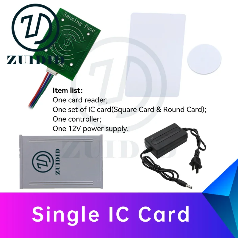 Single IC Card escape room game put IC card on the IC card reader to unlock ZUIDID escape room rfid card prop