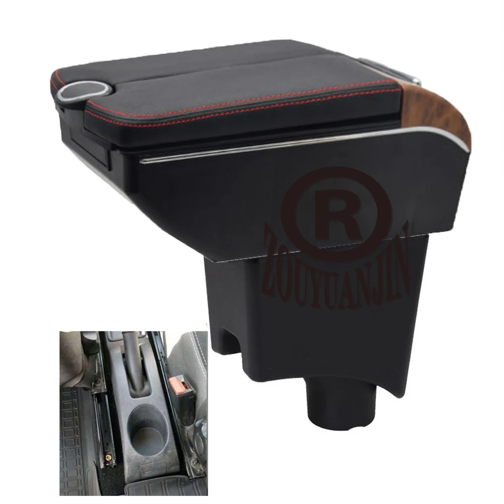 

Nissan Almera G15 Armrest Box Retrofit Parts Center Console Special Storage Space Car Elbow Rest with USB Cup Holder