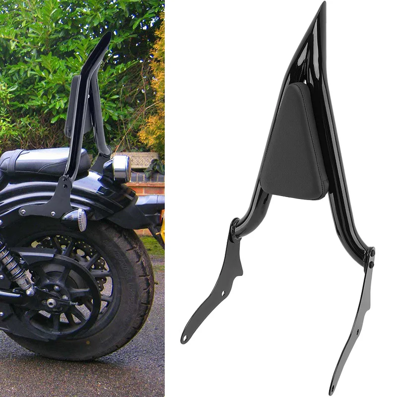 Черная съемная задняя спинка пассажирского сисси для мотоцикла Yamaha Bolt 950 XV950 XVS 950 2013-2025