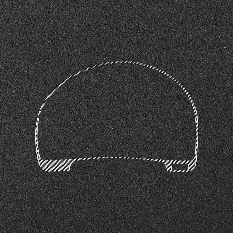 For Honda Accord 2003-2007 LHD Carbon Fiber Car Speedometer Cover Dashboard Frame Trim Interior Accessories image 2