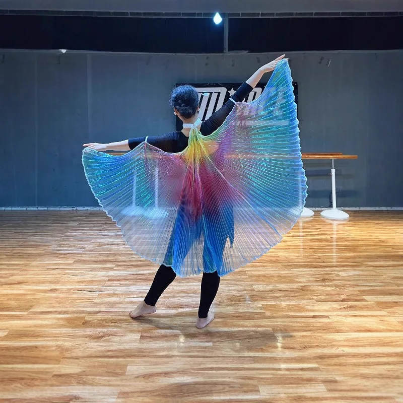 

Танец живота для взрослых, плащ с симфонией крыльев, ручной крючок, крылья, танцевальное сценическое представление, подвесные крылья на шею, аксессуары, реквизит