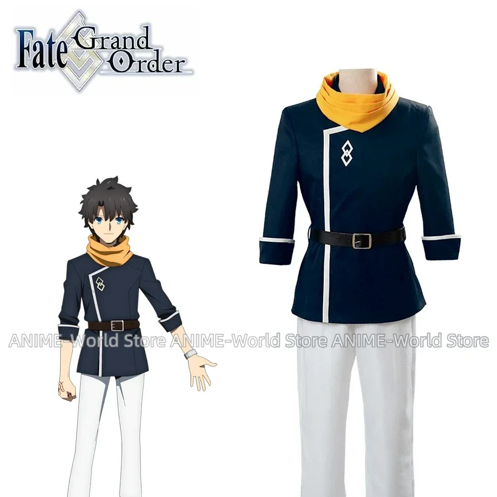 

Anime Fate Grand Order FGO Zettai Majuu Sensen Babylonia Fujimaru Ritsuka Cosplay Absolute Demonic Front Costume Custom Made