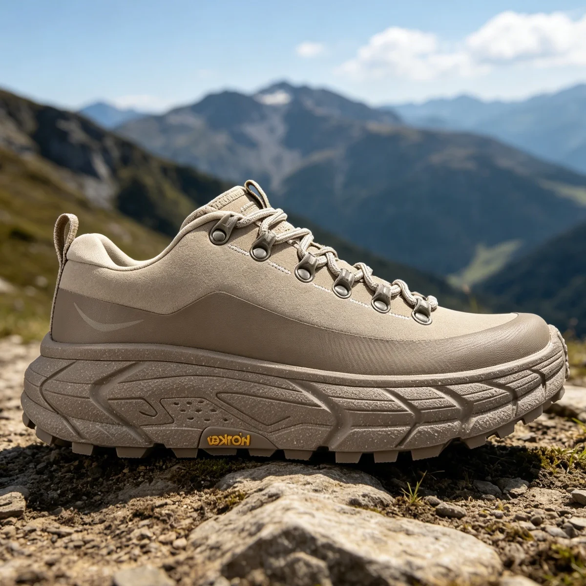 Casual Shoes Men Original Brand Commuter Functional Cross Country Urban Sneakers Designer Outerwear Hiking Holiday Workout Beige