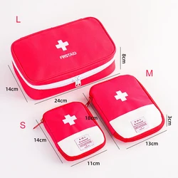 Portable Camping First Aid Kit Emergency Medical Bag Travel Storage Case Waterproof Car Kits Bag Outdoor Survival Empty Bag Stuf