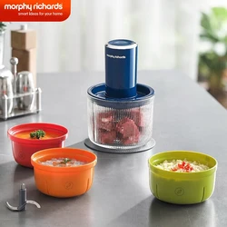 Morphy Richards Electric Chopper Meat Grinder 4 Bowls Mincer Food Processor Kitchen Slicer Egg Beater Garlic Vegetable