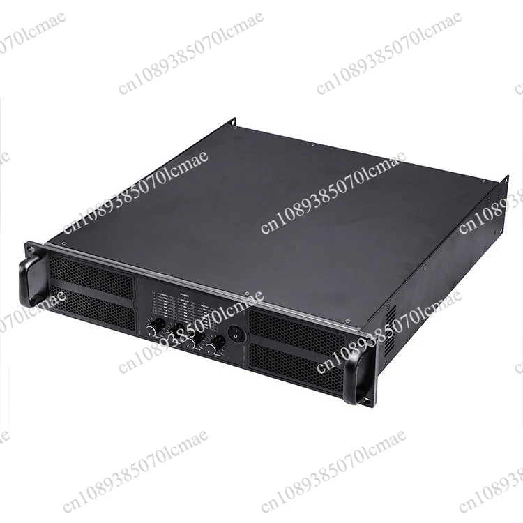 K Series Professional Power Amplifier 2U Four Channel Stage Performance Power Amplifier Karaoke Audio Home Theater