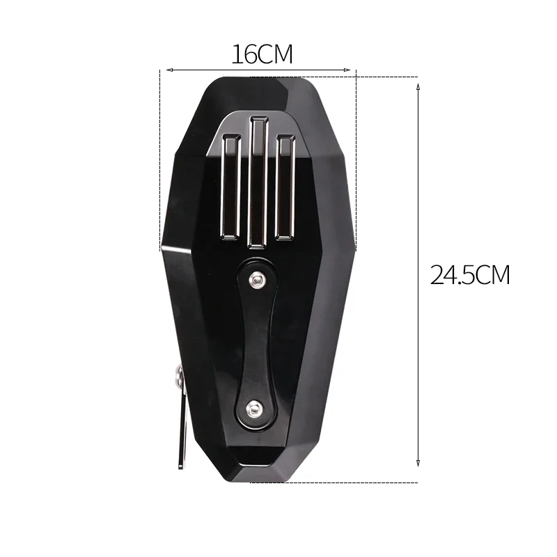 Pair Motorcycle Handguard Wind Shield Hand Guards Protector For Harley Sportster XL883 Electra Glide Fatboy FLHR softai