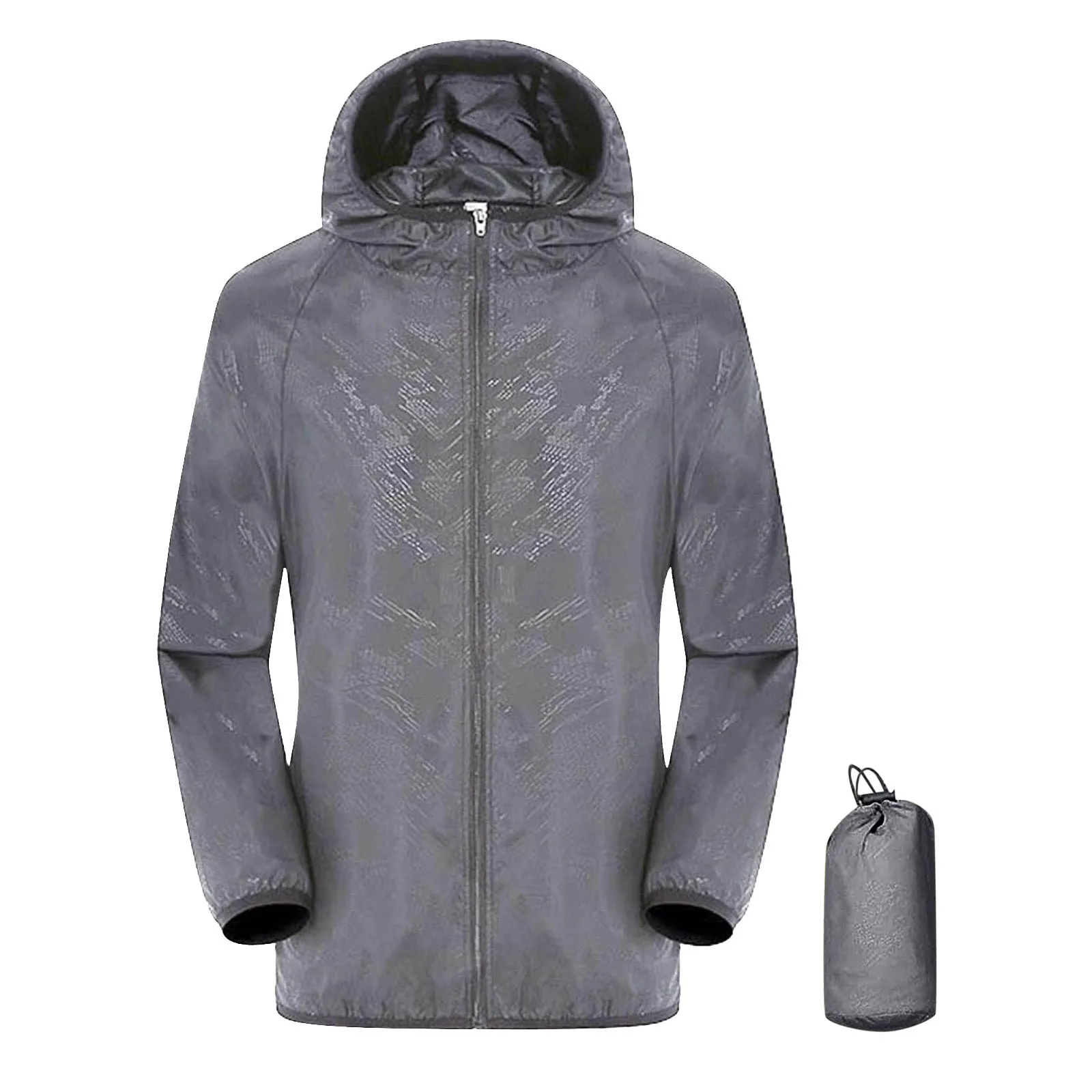 New In Coats Sun Clothing Men'S And Women'S Jackets Light Outdoor Windbreaker Summer Sun Clothing( With Storage Abrigos De Lana