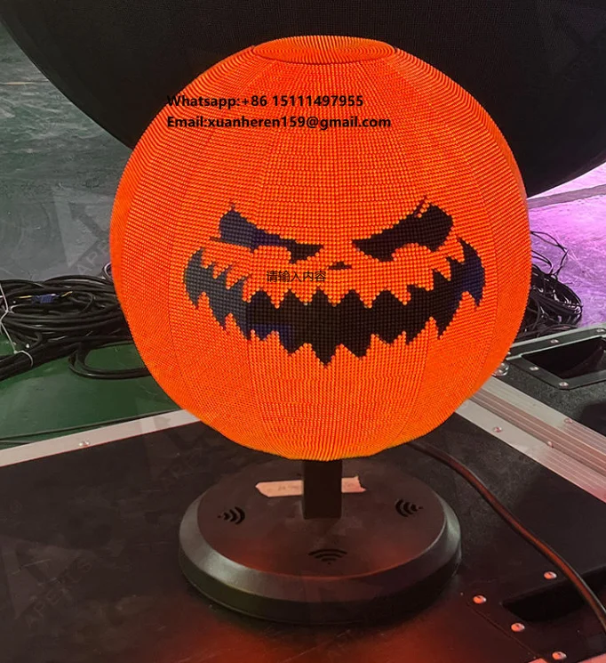 Mini Sphere LED Ball Screen 30cm 50cm 100cm P2 P2.5 P3 P4 Global Shape LED Display  Basketball  Football
