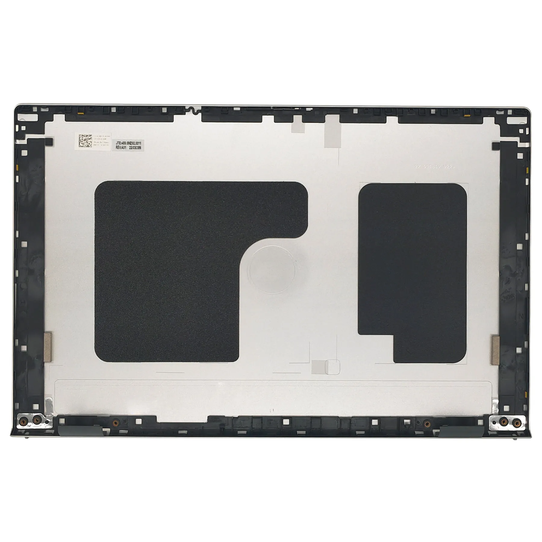 Replacement LCD Back Cover for Dell Inspiron 15Pro 5510 5515 Series Laptop Rear Top Lid CHFVW 0CHFVW Silver