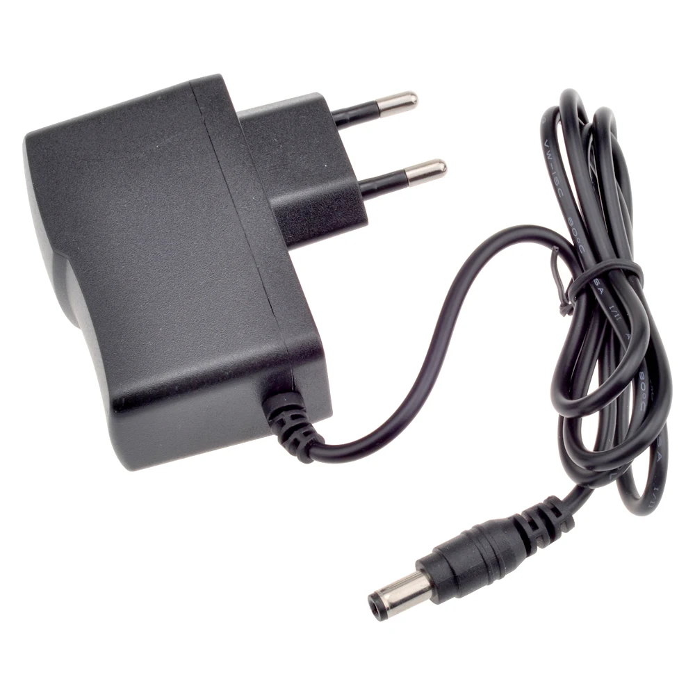 ESCAM EU AU UK US Plug Type 12V 1A 5.5mm x 2.1mm Power Supply AC 100-240V To DC Adapter Plug For CCTV Camera / IP Camera