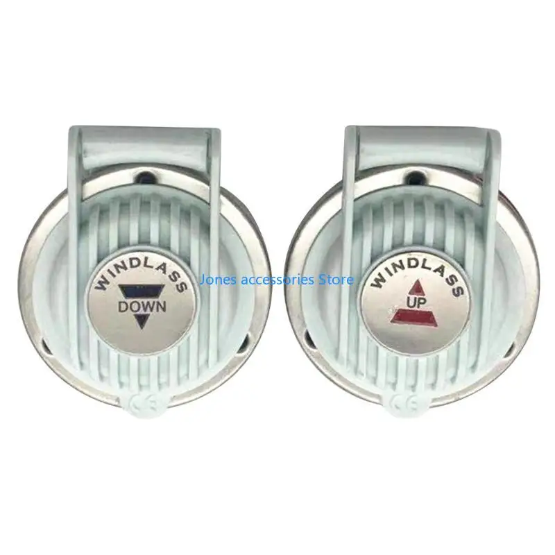 

W8KD 1 пара ножной переключатель для лодки вверх и вниз, ножной переключатель лебедки 12 В 24 В, ножной переключатель лебедки