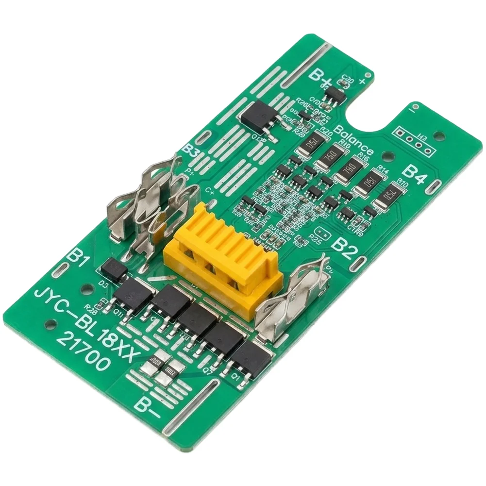 5S Lithium Battery Protection Board 60A Continuous Discharge Passive Balancing Overcharge Overcurrent Temperature Protection LED