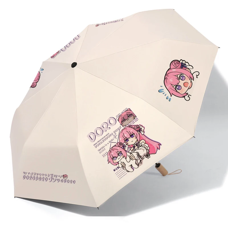 ร่มกันแดดกันฝนพับได้ลายนิกเก่ ดอร์โธ เกมเทพธิดาแห่งชัยชนะ คอสเพลย์เซ็กซี่ ดอร์โธ ร่มกันยูวีสำหรับเดินทาง ของขวัญคริสต์มาส