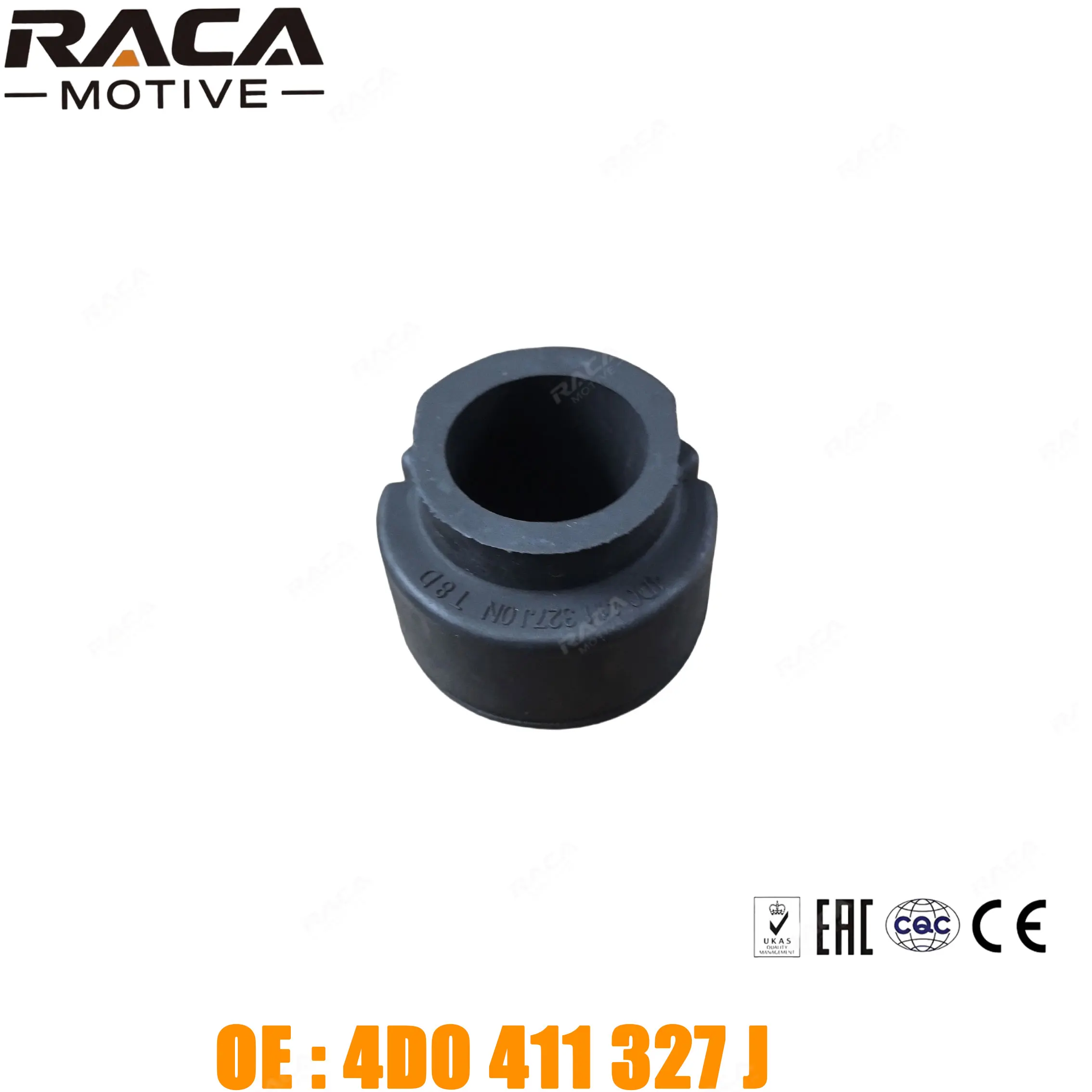 High-Quality Front Axle Steering Stabilizer Rubber Bushing 2-Piece Set Suitable for Porsche Macan (95B) 2014-Present 4D0411327J 4D0 411 327 J
