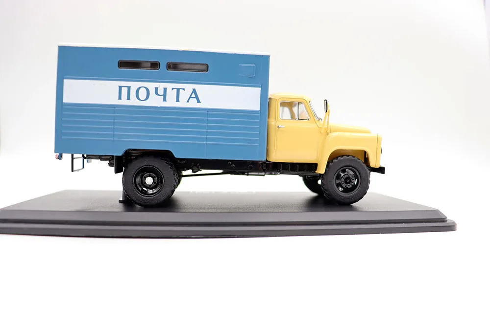 SSM 1/43 Scale 1:43 GAZ 53A GZSA USSR TRUCK Post Car OF Russian Diecast Models for collection SSM1341