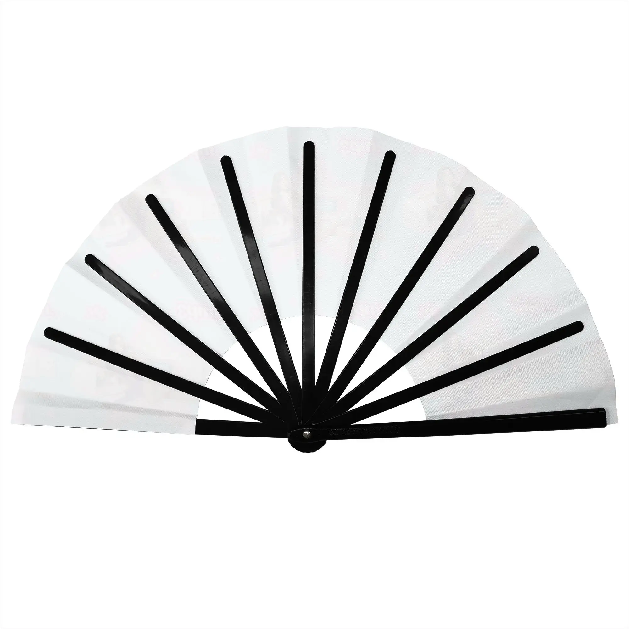 E-Emilia Mernes  Traditional Folding Fan Oriental Art  High-Quality Polyester Fans Gift Classic Decorative Hand Fan