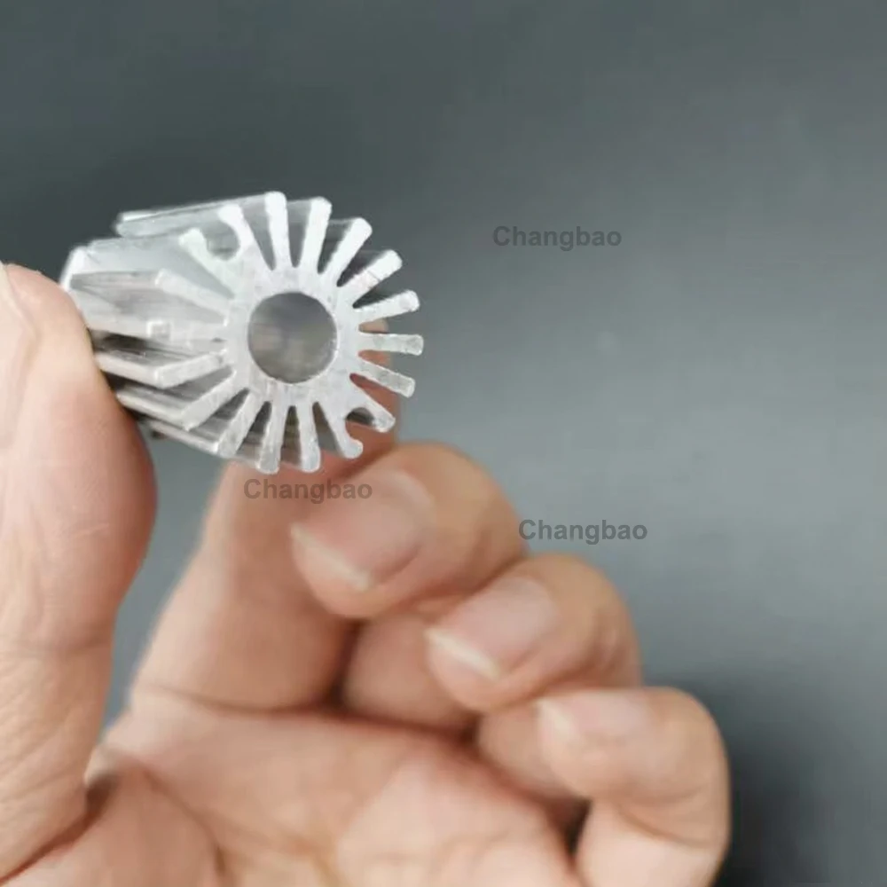 20mm 1W 3W Radiator High-power Aluminum Led Radiator Led Light Heatsink 30mm Height