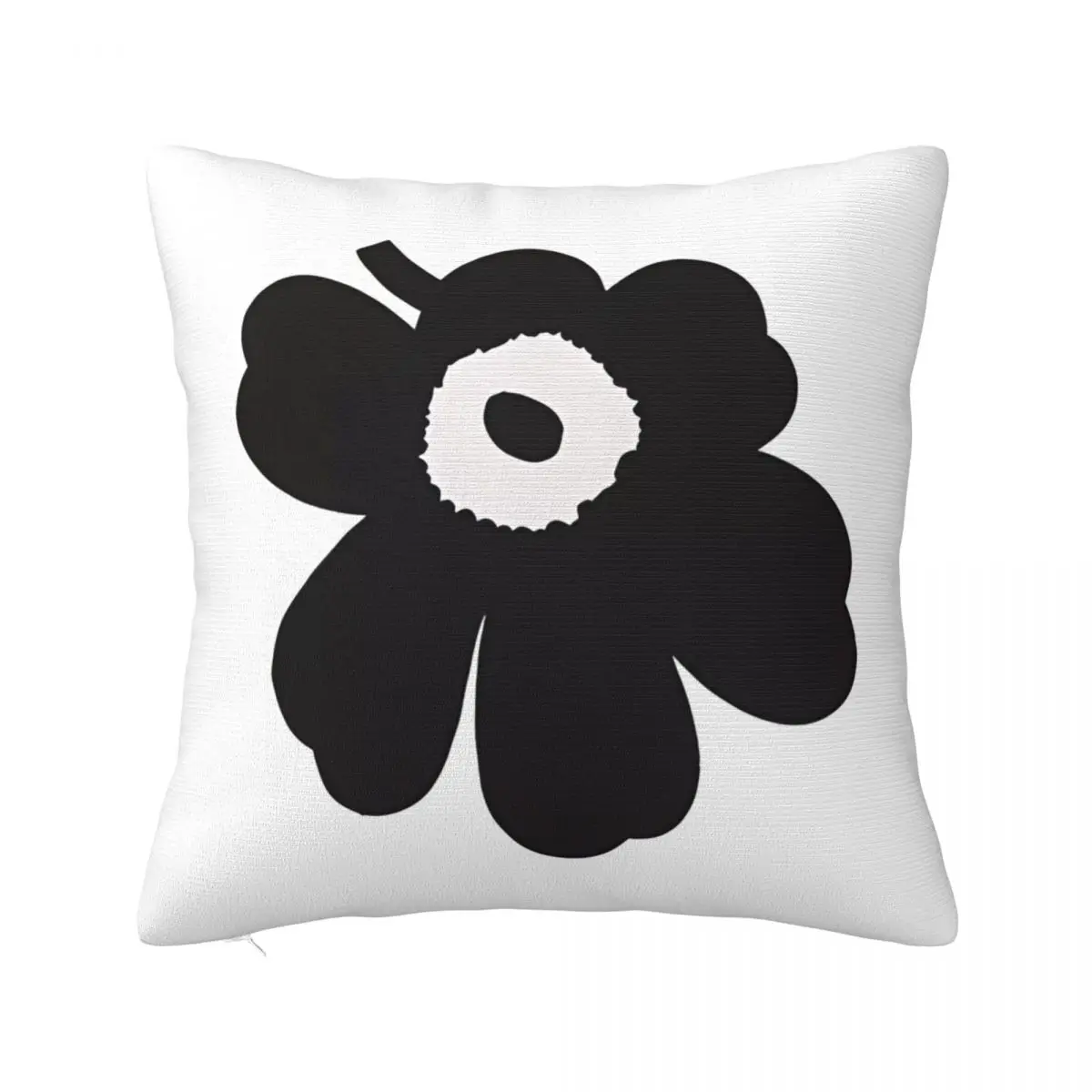 Customizable Nordic Flower Pattern Pillowcase, Cushion, Car, Zipper, Decorative Pillowcases, 06