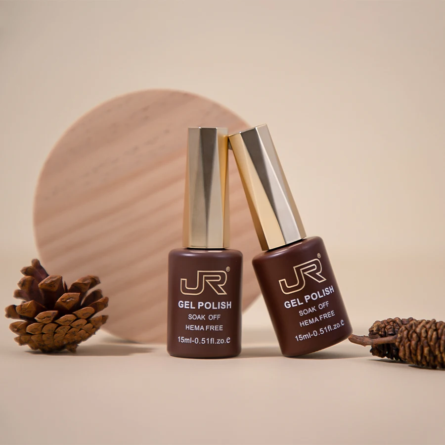 JR 15 مللي مجموعة طلاء الأظافر الجل بما في ذلك الأحمر الوردي عارية جل طلاء أظافر الأشعة فوق البنفسجية LED نقع قبالة البولندية المنزل لتقوم بها بنفسك الهدايا