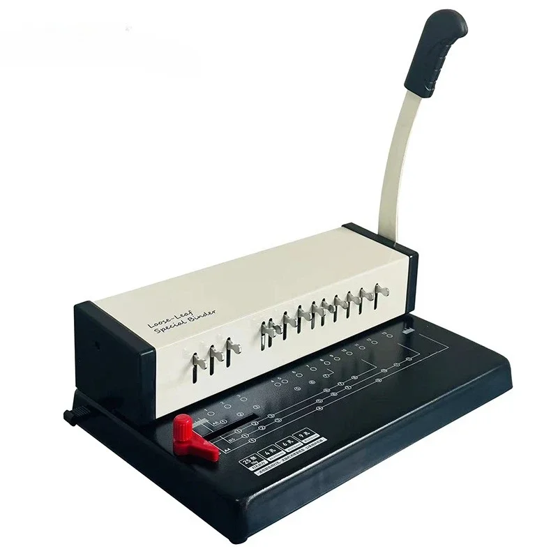 H3469 loose-leaf punching machine graphic office A4 full drawing knife A5 metal binder punching machine