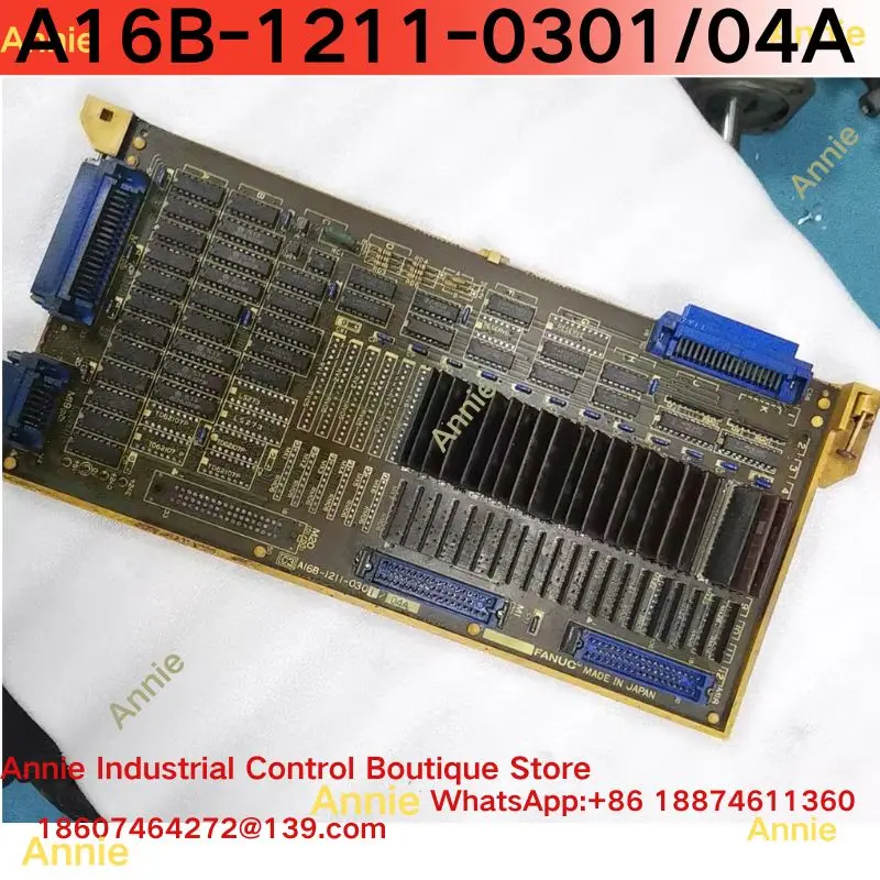 Second-hand test OK  Original machine tool circuit board A16B-1211-0301/04A