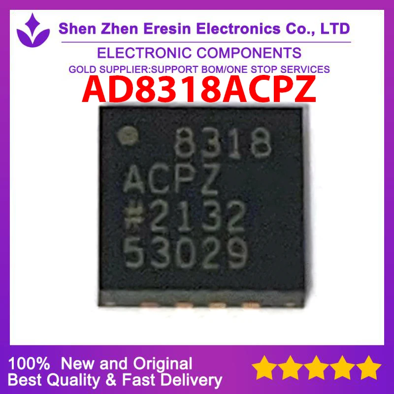 

Free shipping 10PCS/LOT AD8318ACPZ QFN16 New and original