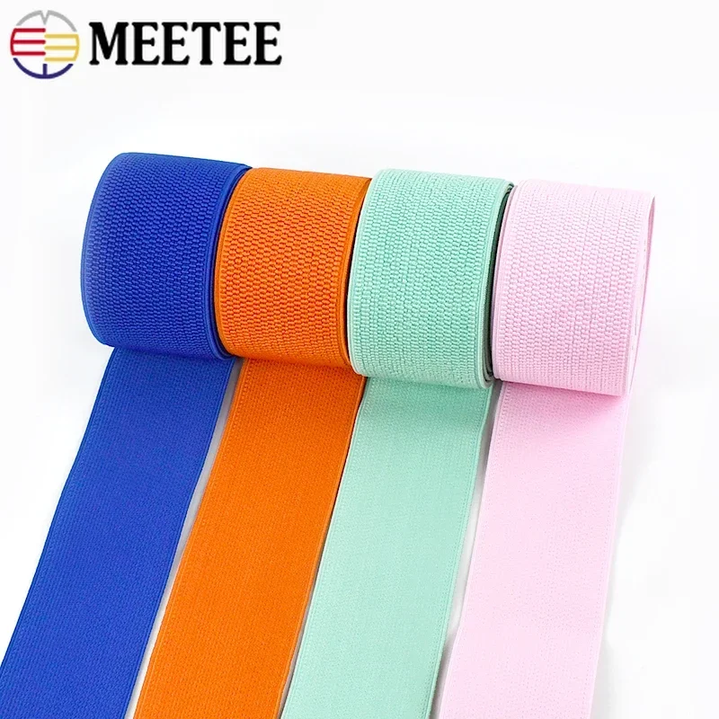 2Meters 60mm Elastic Bands Pant Waist Rubber Band Underwear Belt Elastics Webbing Tape Waistband DIY Clothes Sewing Accessories