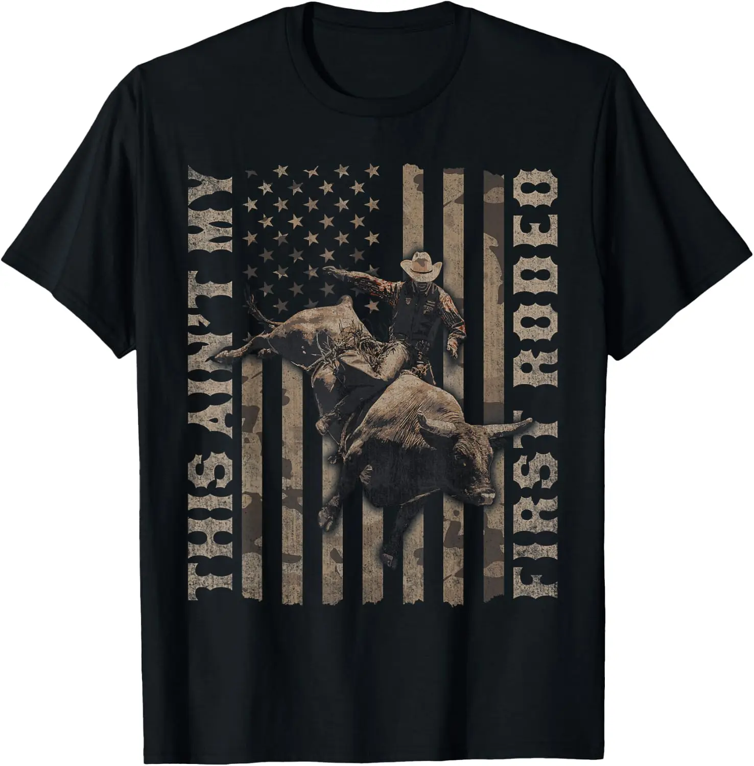 This Ain't My First Rodeo Funny Cowboy T-Shirt Unisex Y2K Aesthetic Graphic T‑Shirt Trendy Streetwear Crew Neck Short Sleeve Soft Cotton Tee Fashion Daily Tops Men Women