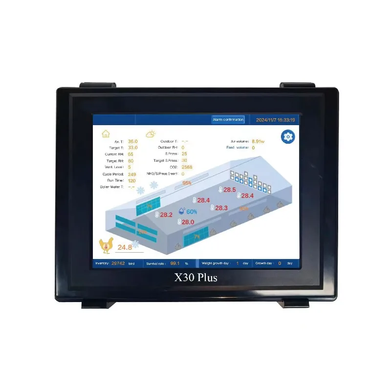 

Poultry farm shed automatic environmental control system New metal materials for poultry breeding